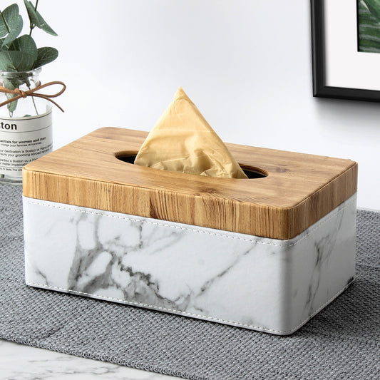 MARBLEWOOD - TISSUE BOX COVER