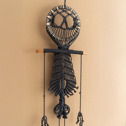 BOO-SKULL - MACRAMÉ SKELETON