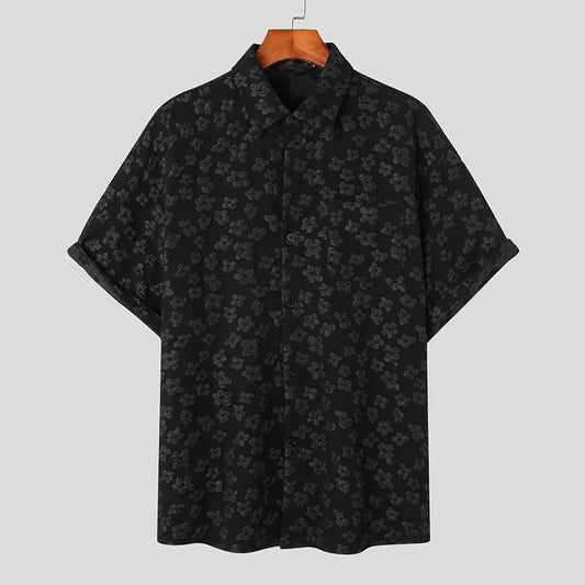 Midnight Floral Casual Shirt
