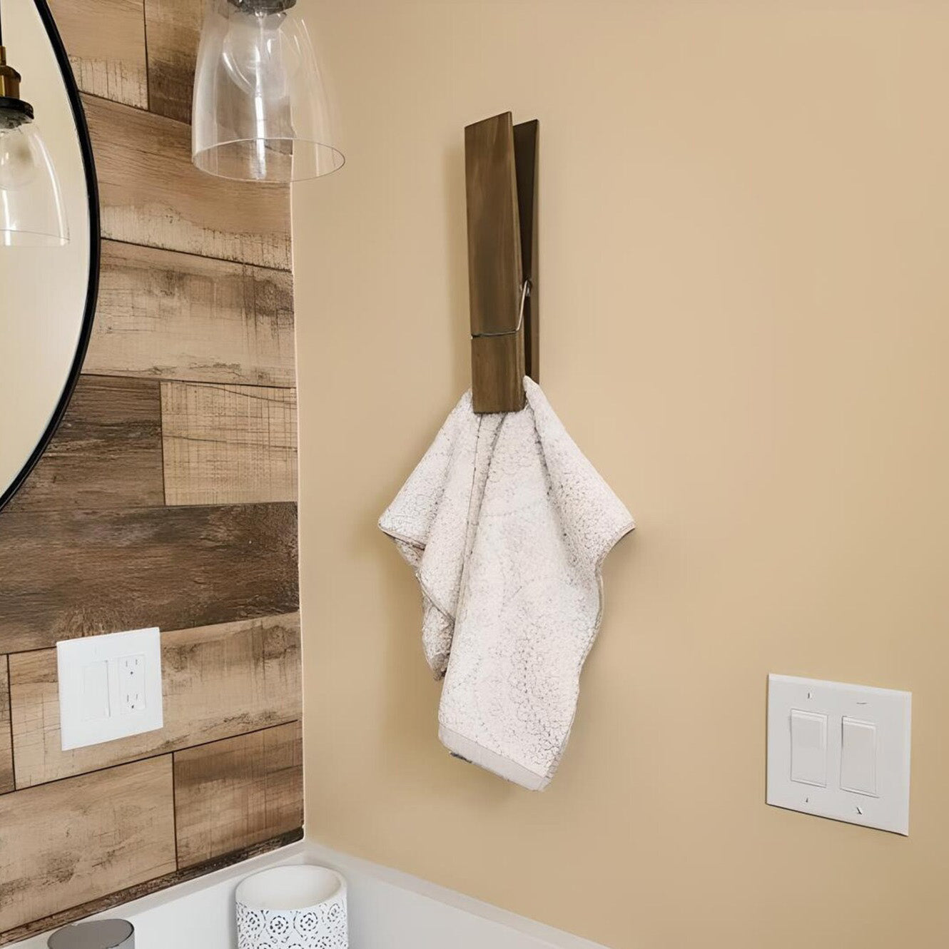 GIANT CLOTHESPIN - TOWEL HOLDERS