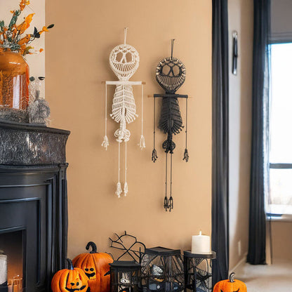 BOO-SKULL - MACRAMÉ SKELETON