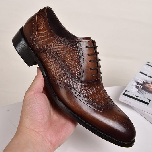 Men's Arkansas Crocodile Shoes