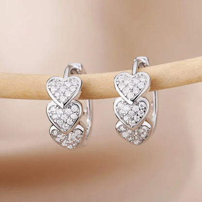 Amara Heartstone Earrings