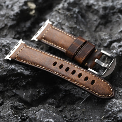 VALOR - LEATHER APPLE WATCH BAND