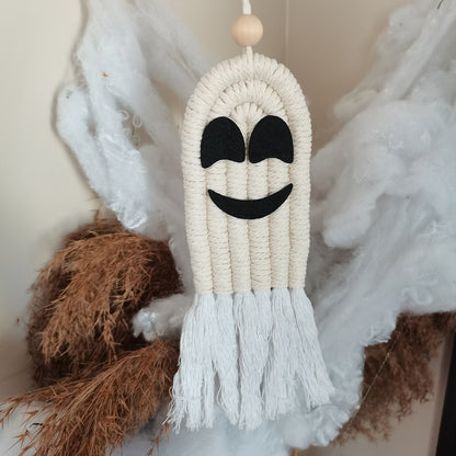 BOO-BRAID - MACRAMÉ GHOST HANGINGS SET