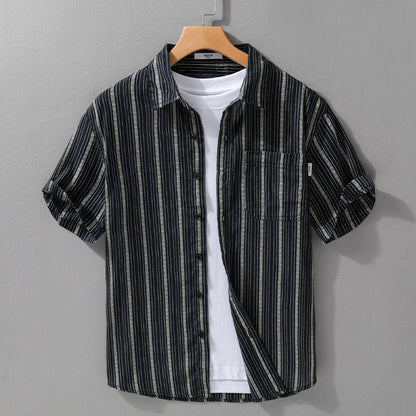 ENZO - RELAXED COTTON SHIRT