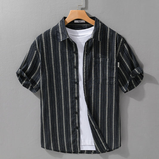 ENZO - RELAXED COTTON SHIRT