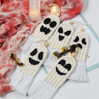 BOO-BRAID - MACRAMÉ GHOST HANGINGS SET