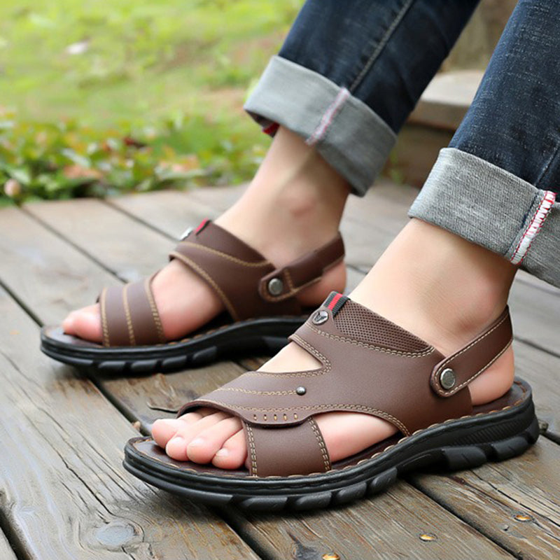 Demeter Leather Sandals