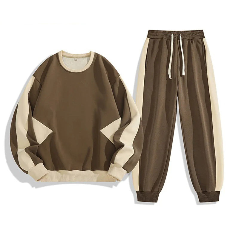 Two-Tone Casual Tracksuit