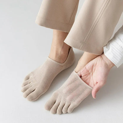 Maxwell Cotton Toe Socks 6-Pack