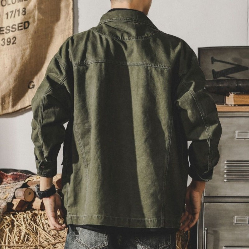 The Rockford - Military Green Light Jacket