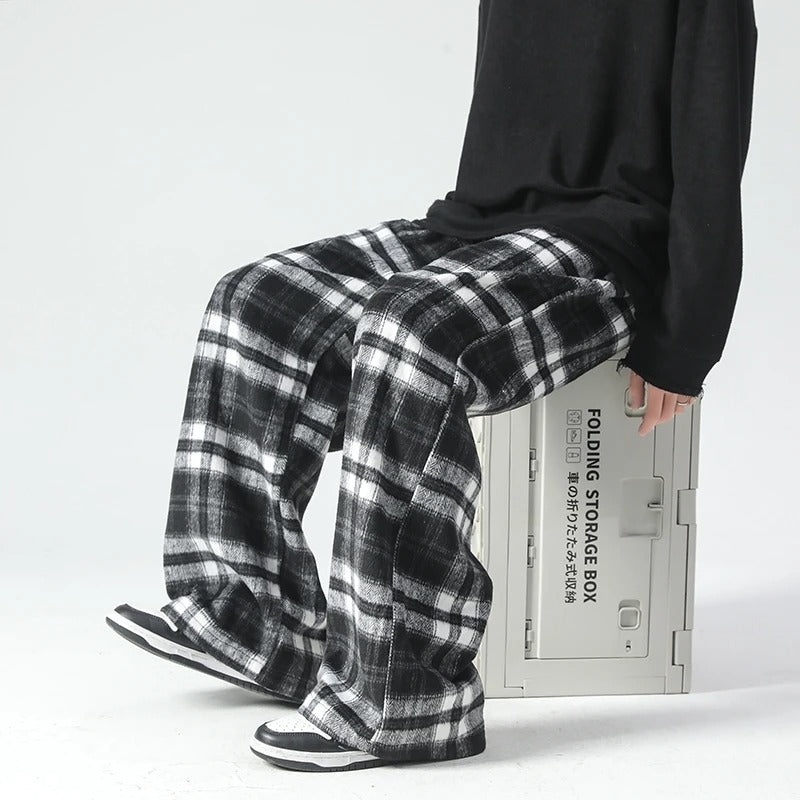 PLAIDSWAY - RELAXED PANTS