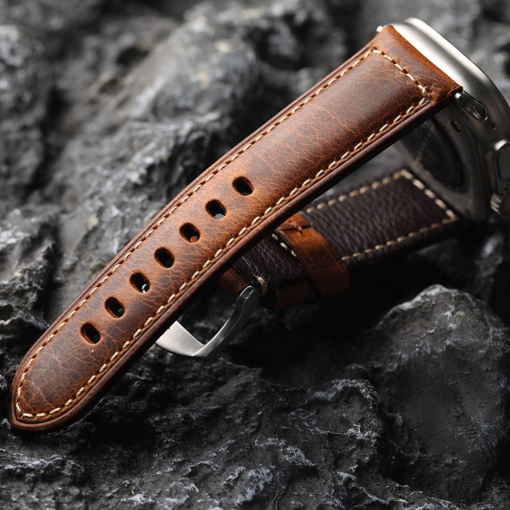 VALOR - LEATHER APPLE WATCH BAND